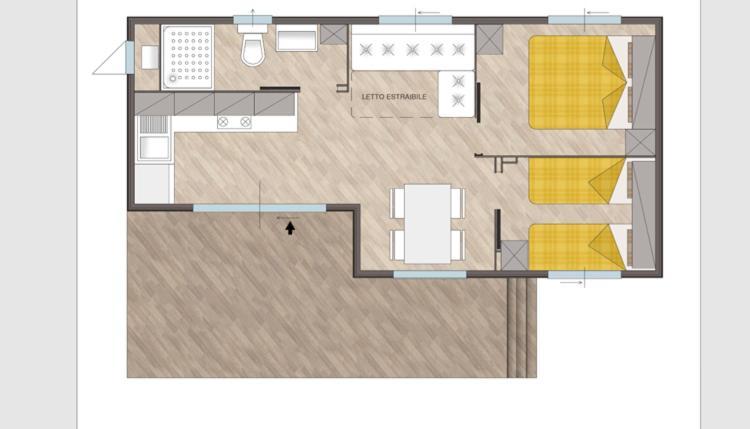 Casa Mobile Gustocamp A Caorle Otel Dış mekan fotoğraf